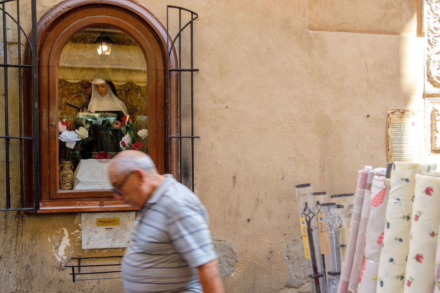 Saint Rita of Cascia in Palermo, Sicily.