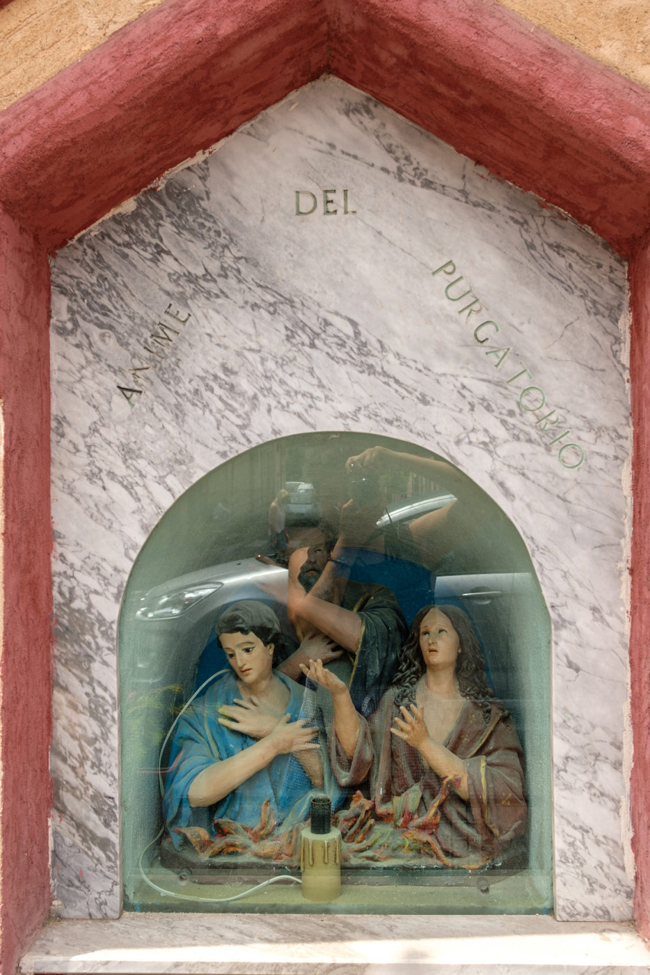 Souls in Purgatory in Tropea, Calabria.